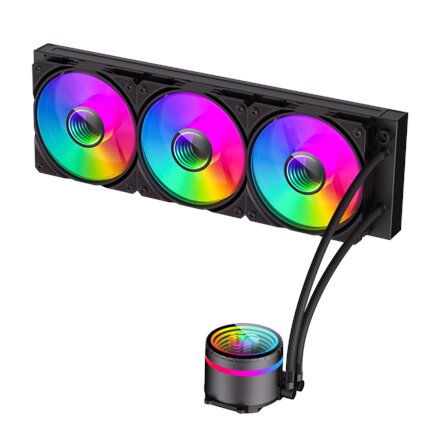 Gamemax CPU Liquid Cooler , ICEBURG 360 INFINITY BK , Black