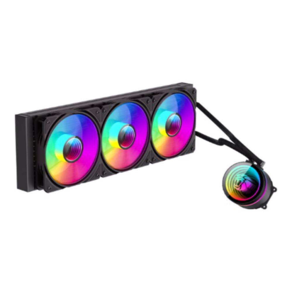 Gamemax CPU Liquid Cooler , ICEBURG 360 INFINITY BK , Black