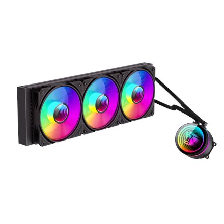 Gamemax CPU Liquid Cooler , ICEBURG 360 INFINITY BK , Black