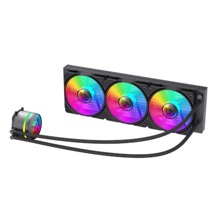 Gamemax CPU Liquid Cooler , ICEBURG 360 INFINITY BK , Black