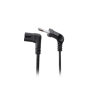 Lanberg CEE 7/16 to EC 320 C7 Euro (radio) power cord 1.8m angled VDE , CA-C7CA-12CC-0018-BK