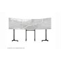 Next Level Racing , Floor stand , Free Standing Triple Monitor stand , 3 x 32- 65 , Maximum weight (capacity) 70 kg , Black