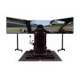 Next Level Racing , Floor stand , Free Standing Triple Monitor stand , 3 x 32- 65 , Maximum weight (capacity) 70 kg , Black