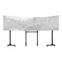 Next Level Racing , Floor stand , Free Standing Triple Monitor stand , 3 x 32- 65 , Maximum weight (capacity) 70 kg , Black
