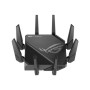 Tri-band Gigabit Wifi-6 Gaming Router , ROG Rapture GT-AX11000 PRO , 802.11ax , 480+1148 Mbit/s , 10/100/1000 Mbit/s , Ethernet LAN (RJ-45) ports 4 , Mesh Support Yes , MU-MiMO Yes , No mobile broadband , Antenna type 8xExternal