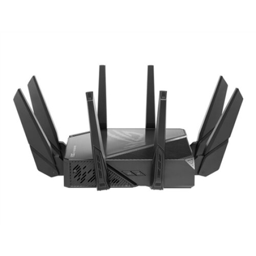 Tri-band Gigabit Wifi-6 Gaming Router , ROG Rapture GT-AX11000 PRO , 802.11ax , 480+1148 Mbit/s , 10/100/1000 Mbit/s , Ethernet LAN (RJ-45) ports 4 , Mesh Support Yes , MU-MiMO Yes , No mobile broadband , Antenna type 8xExternal