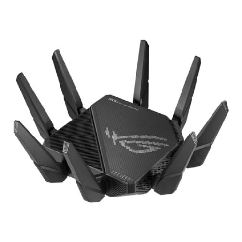 Tri-band Gigabit Wifi-6 Gaming Router , ROG Rapture GT-AX11000 PRO , 802.11ax , 480+1148 Mbit/s , 10/100/1000 Mbit/s , Ethernet LAN (RJ-45) ports 4 , Mesh Support Yes , MU-MiMO Yes , No mobile broadband , Antenna type 8xExternal
