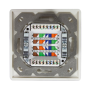 NP0124 Logilink , Cat.6A Wall Outlet STP , NP0124 , White