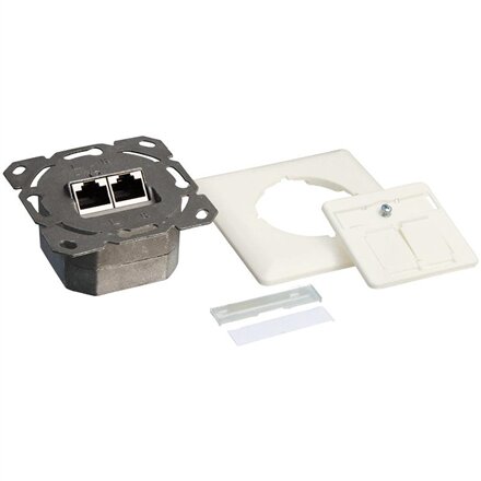 Logilink , Cat.6A Wall Outlet STP , NP0124