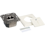 NP0124 Logilink , Cat.6A Wall Outlet STP , NP0124 , White