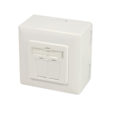 Logilink , Cat.6A Wall Outlet STP , NP0124 , White Logilink , Cat.6A Wall Outlet STP , NP0124 , White