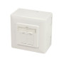 Logilink , Cat.6A Wall Outlet STP , NP0124