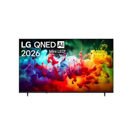 LG QNED 4K AI Mini LED TV , 85QNED70B3A , 85 , Smart TV , webOS , UHD , Black
