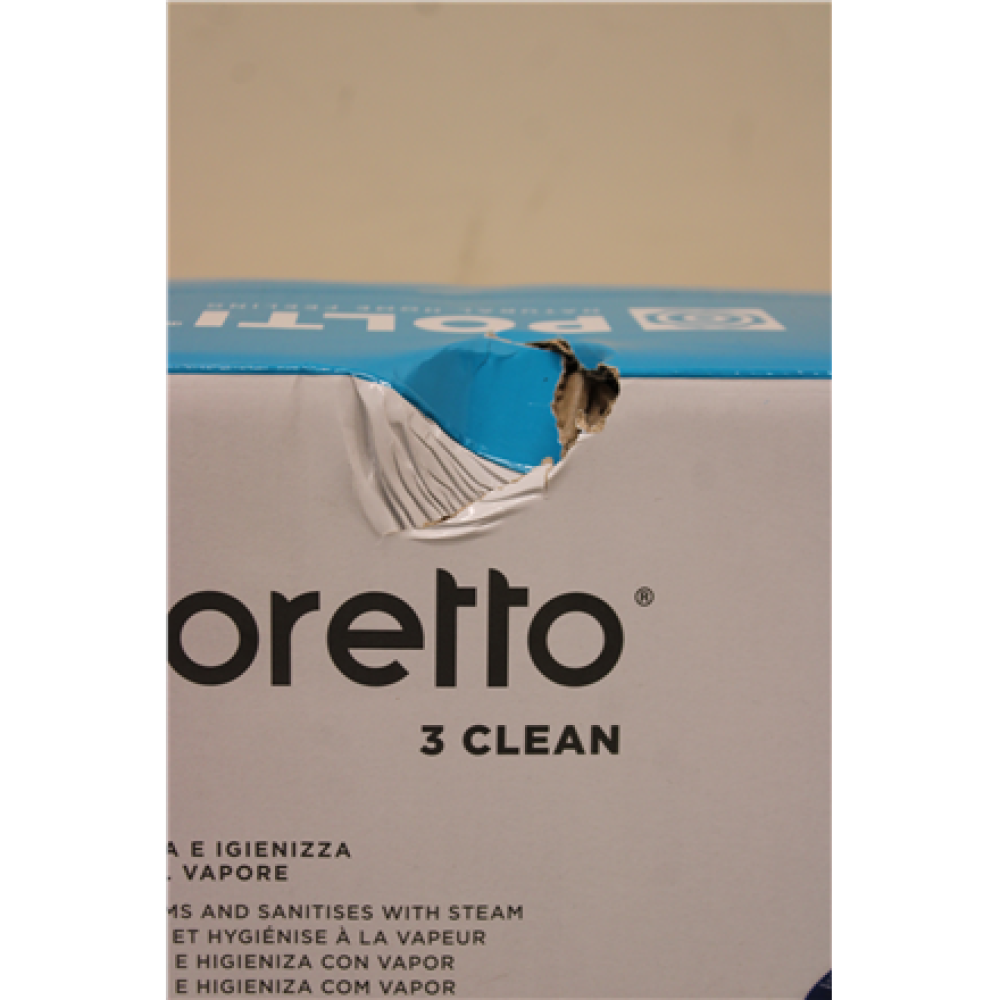 SALE OUT. , Polti Vacuum steam mop with portable steam cleaner , PTEU0299 Vaporetto 3 Clean_Blue , Power 1800 W , Steam pressure Not Applicable bar , Water tank capacity 0.5 L , White/Blue , DAMAGED PACKAGING