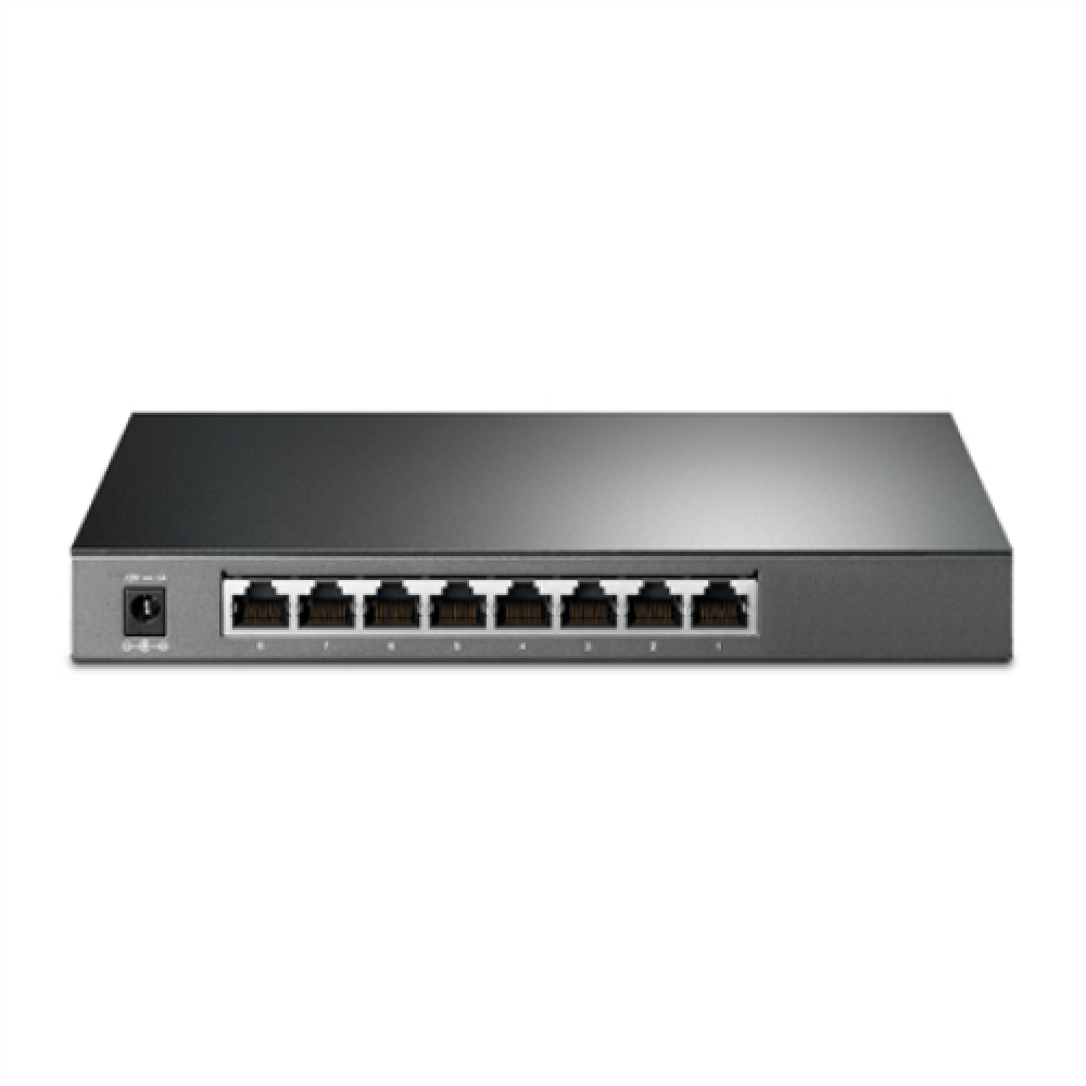 TP-LINK , JetStream 8-Port Gigabit Smart Switch , TL-SG2008P , Web Managed , Desktop , PoE+ ports quantity 4 , Power supply type External