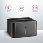 AXAGON , SuperSpeed USB DUAL 2.5 SSD/HDD MINI dock , ADSA-D25
