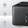 AXAGON , SuperSpeed USB DUAL 2.5 SSD/HDD MINI dock , ADSA-D25