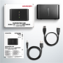 AXAGON , SuperSpeed USB DUAL 2.5 SSD/HDD MINI dock , ADSA-D25