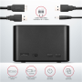 AXAGON , SuperSpeed USB DUAL 2.5 SSD/HDD MINI dock , ADSA-D25