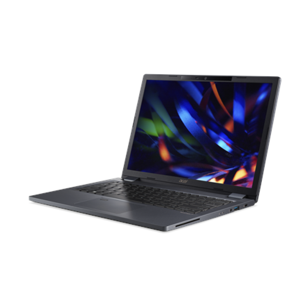 Acer TravelMate , TMP413-51-TCO-711B , Black , 13.3 , WUXGA , 1920 x 1200 pixels , Intel Core i7 , i7-1355U , 16 GB , LPDDR5 , Solid-state drive capacity 512 GB , Iris Xe Graphics , Windows 11 Pro , 802.11ax , Keyboard language English , Keyboard backlit 