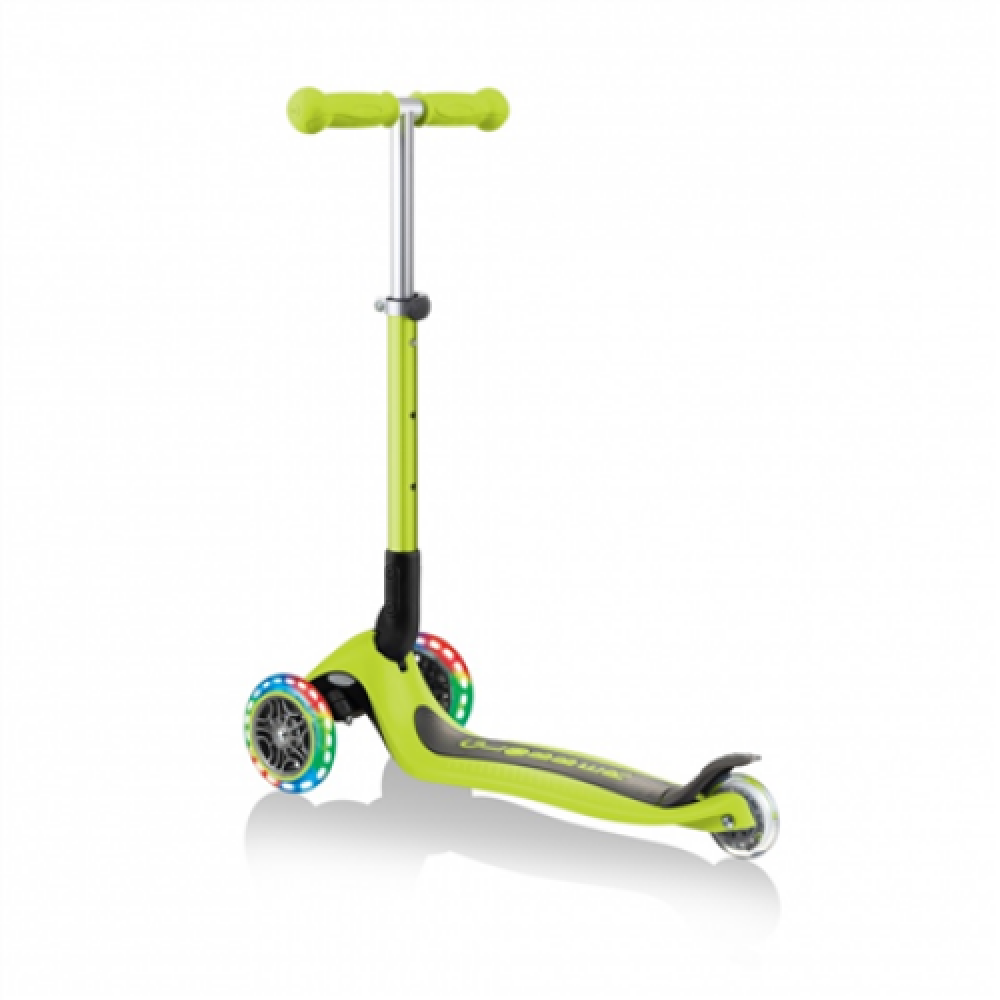 Globber , Junior Scooter , Green , Scooter Junior Foldable Fantasy Lights , 437-106