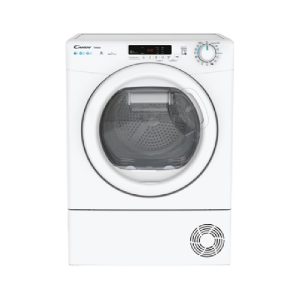 Candy , Dryer Machine , CR4 H7A1DE-S , Energy efficiency class A+ , Front loading , 7 kg , Digit , Depth 48.4 cm , NFC , White