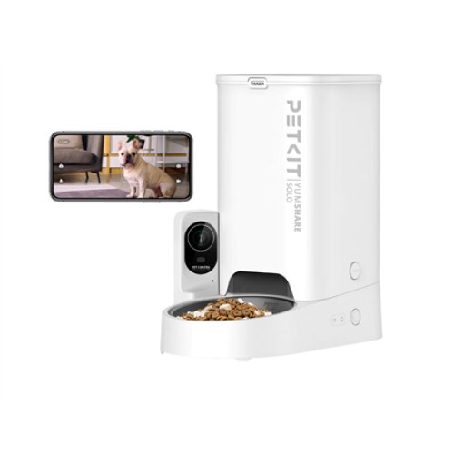 PETKIT , Feeder with Camera , P571 YumShare Solo , Capacity 3 L , White