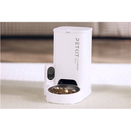 PETKIT , Feeder with Camera , P571 YumShare Solo , Capacity 3 L , White