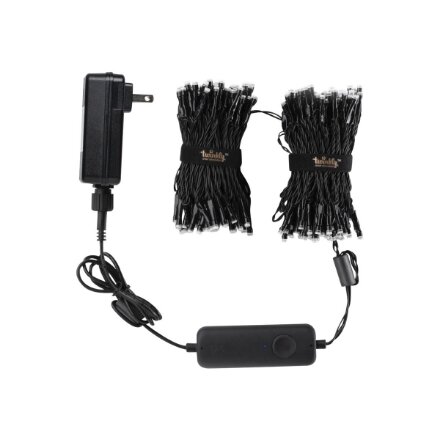 Twinkly,Strings Smart LED Lights 250 RGB (Multicolor), 20m, Black wire,RGB – 16M+ colors