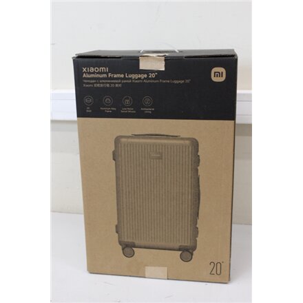 SALE OUT. Xiaomi Aluminum Frame Luggage 20 , Xiaomi , Aluminum Frame Luggage 20 , Grey , 3900 g , Luggage , DEMO