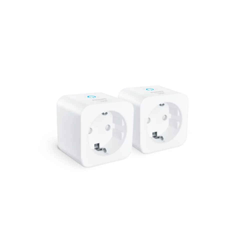 Philips Smart Smart Plug Matter Type F, 2-pack , White