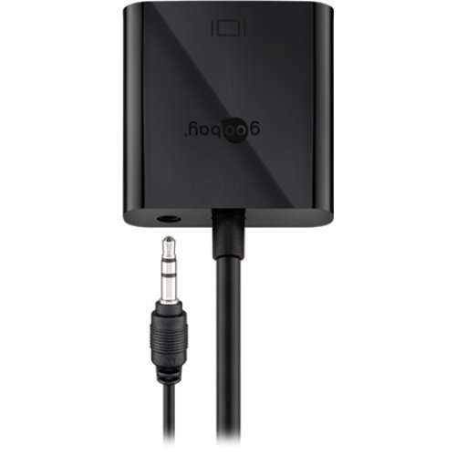 Goobay , HDMI/VGA adapter, nickel plated , 68793 , Black , HDMI male (type A) , VGA female (15-pin)