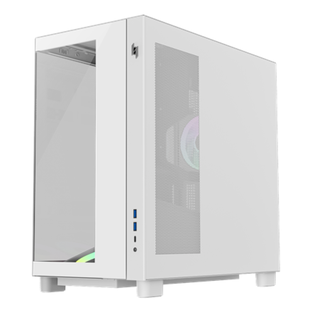 Gamemax Case , NEX C53 WH , ATX/BTF