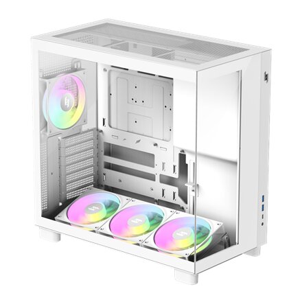 Gamemax Case , NEX C53 WH , ATX/BTF