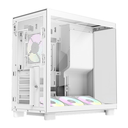 Gamemax Case , NEX C53 WH , ATX/BTF