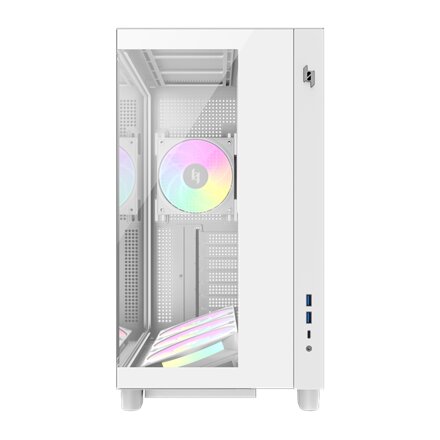 Gamemax Case , NEX C53 WH , ATX/BTF