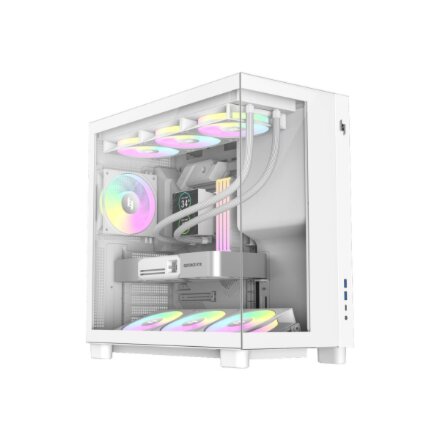 Gamemax Case , NEX C53 WH , ATX/BTF