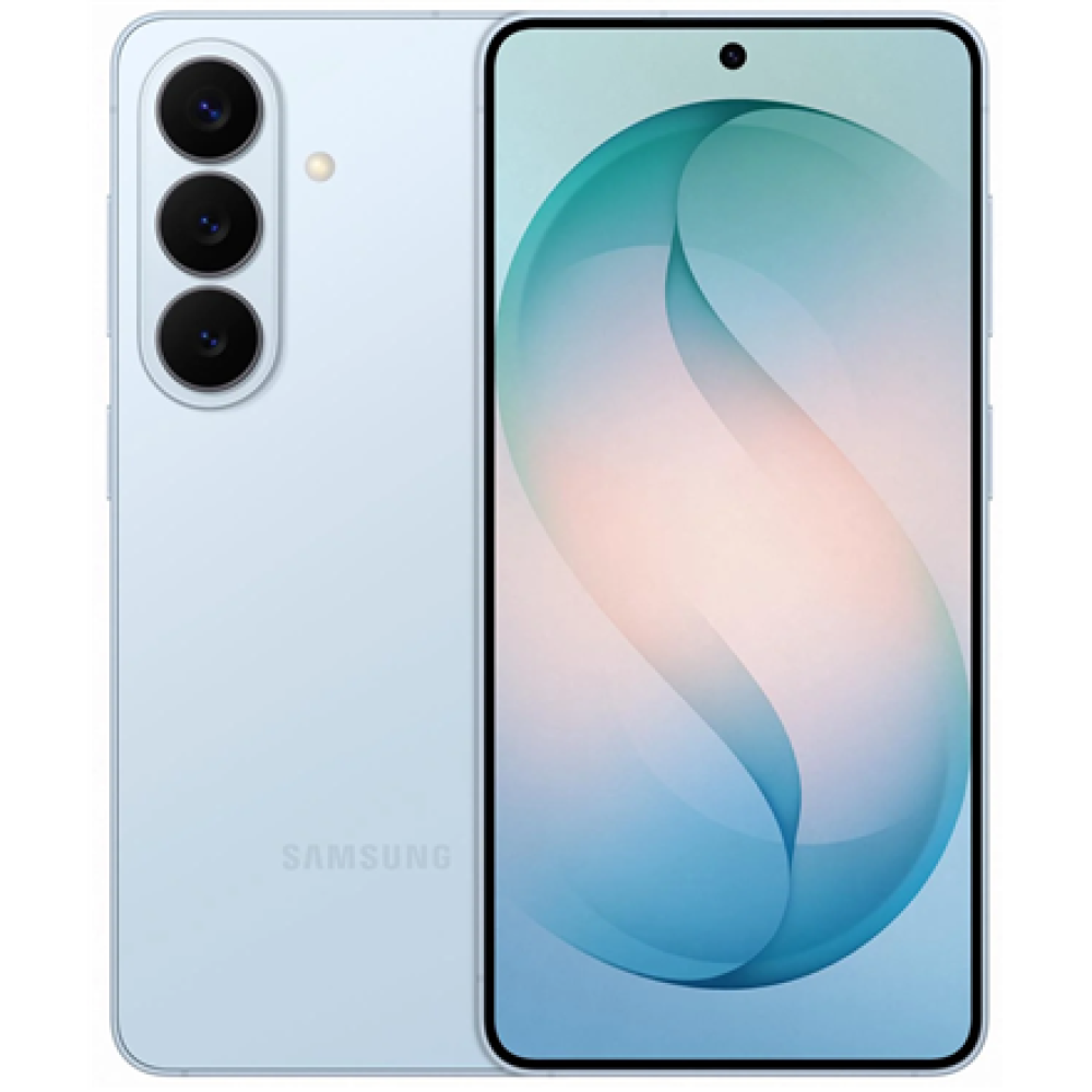 Samsung Galaxy , S26 , Sky Blue , 6.3 , Dynamic LTPO AMOLED 2X , 1080 x 2340 pixels , Qualcomm , Snapdragon 8 Elite Gen 5 (3 nm) , Internal RAM 12 GB , 512 GB , Dual SIM , 5G , Main camera resolution 50+12+10 MP , Secondary camera resolution 12 MP , Andro