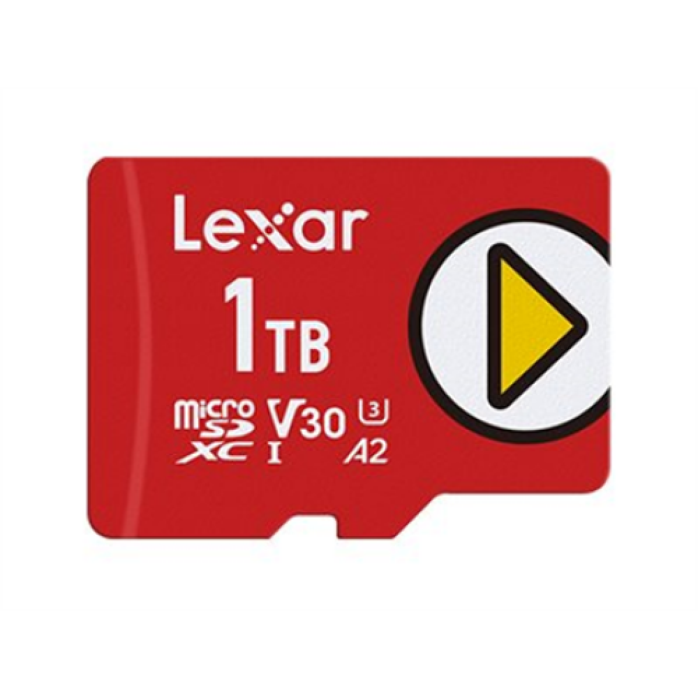 Lexar , Play UHS-I , 1024 GB , micro SDXC , Flash memory class 10