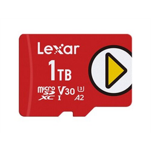 Lexar , Play UHS-I , 1024 GB , micro SDXC , Flash memory class 10