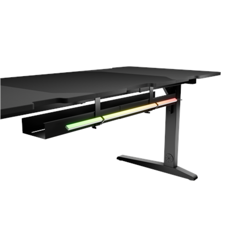 Genesis , Modular Gaming Desk , Holm 180 RGB , Anthracite Black