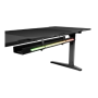 Genesis , Modular Gaming Desk , Holm 180 RGB , Anthracite Black