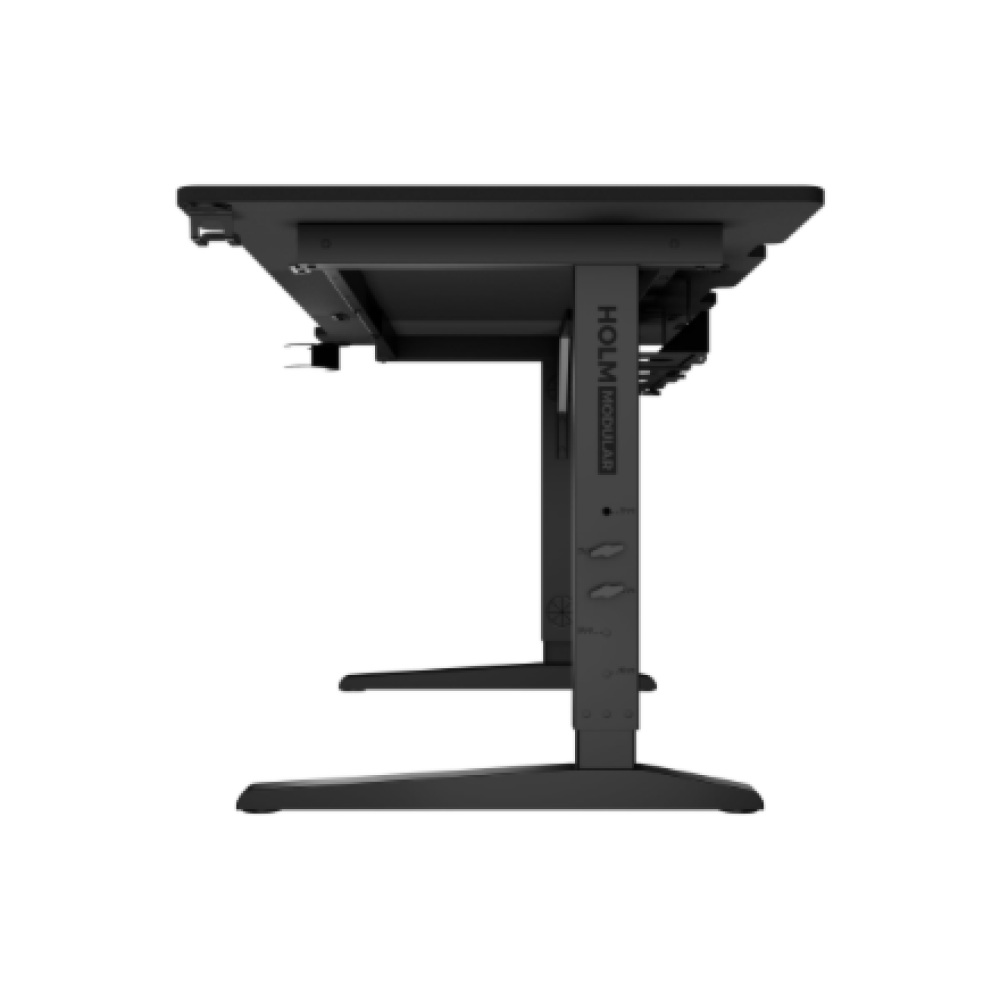 Genesis , Modular Gaming Desk , Holm 180 RGB , Anthracite Black