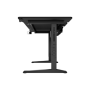 Genesis , Modular Gaming Desk , Holm 180 RGB , Anthracite Black
