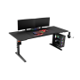 Genesis , Modular Gaming Desk , Holm 180 RGB , Anthracite Black