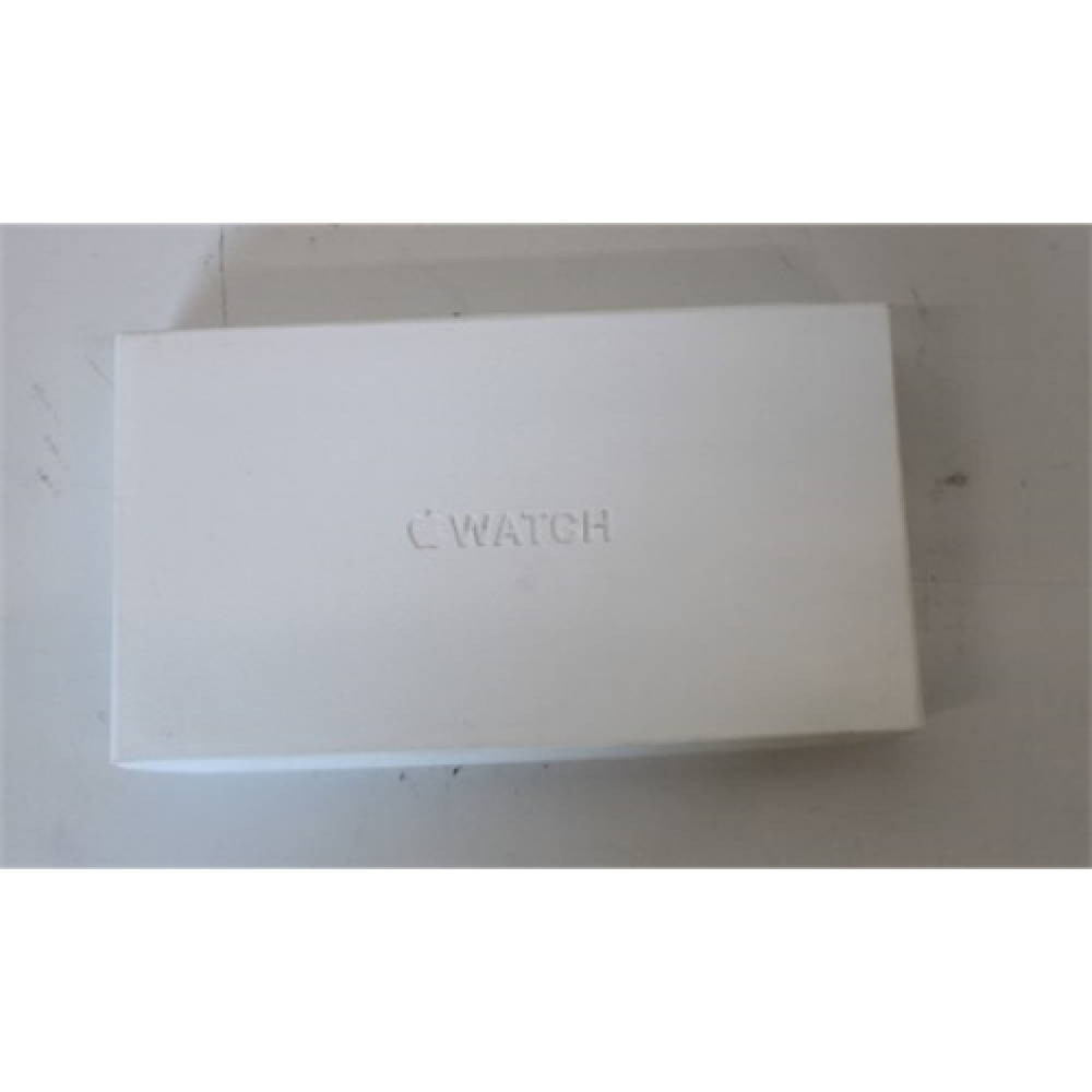 SALE OUT. Apple Watch Ultra GPS + Cellular, 49mm Titanium Case with Blue/Gray Trail Loop - S/M Apple DAMAGED PACKAGING