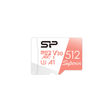 Silicon Power Superior , 512 GB , microSDXC , Flash memory class 10