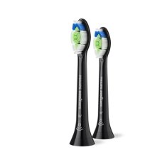 Philips , Replacement brush heads , HX6062/88 Sonicare Optimal White , Heads , For adults , Number of brush heads included 2 , Black