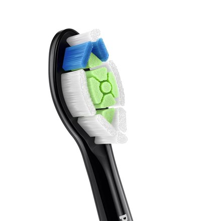 Philips , Replacement brush heads , HX6062/88 Sonicare Optimal White , Heads , For adults , Number of brush heads included 2 , Black