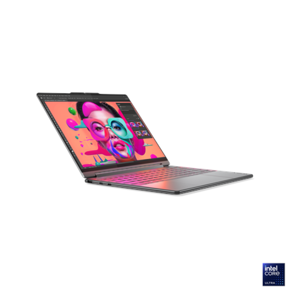 Lenovo Yoga 9 2-in-1 14ILL10 , Luna Grey , 14 , OLED , Touchscreen , WQXGA+ , 2880 x 1800 pixels , Glossy , Intel Core Ultra 7 , 256V , 16 GB , LPDDR5x , Solid-state drive capacity 1000 GB , Intel Arc Graphics , Windows 11 Home , 802.11be , Bluetooth vers